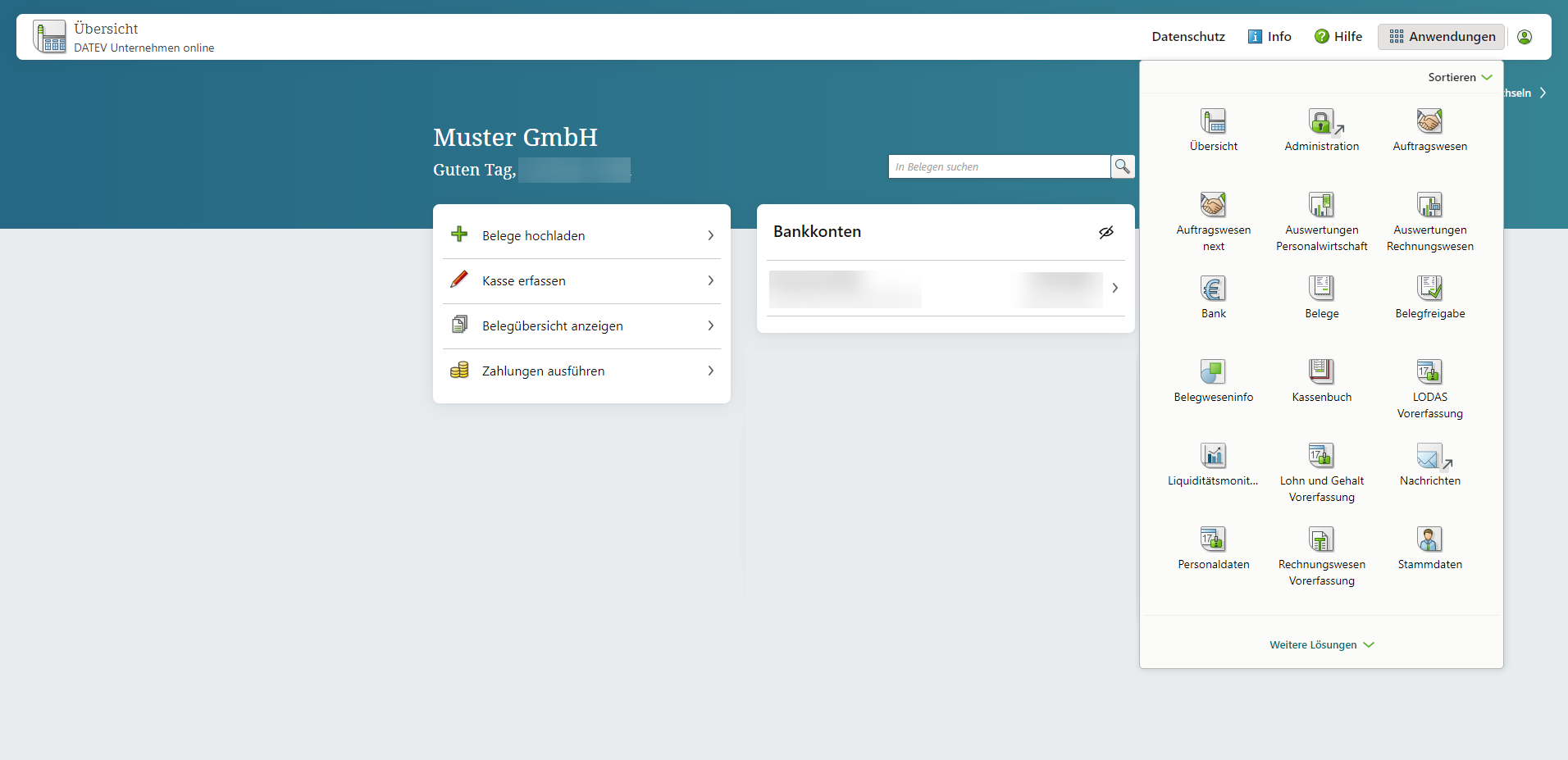 DATEV Unternehmen Online